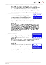 Preview for 18 page of Maxx SP-TP-P6 Programming Instructions Manual