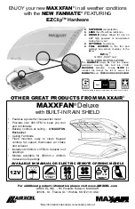 Предварительный просмотр 8 страницы Maxxair MAXXFAN Plus 4500KI Installation Instructions, Information And Operating Manual