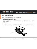 Preview for 22 page of Maxxbench MAXX FLAT BENCH Instructions And Owner'S Manual