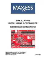 maxxess eMAX-LP4502 Installation Manual And Specification предпросмотр