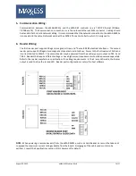 Предварительный просмотр 7 страницы maxxess eMAX-MR51e Installation Manual And Specifications