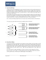 Предварительный просмотр 8 страницы maxxess eMAX-MR51e Installation Manual And Specifications