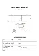 Предварительный просмотр 3 страницы MaxxHome 20719 Instruction Manual