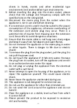 Preview for 4 page of MaxxHome SMART FRYER 21956 User Manual