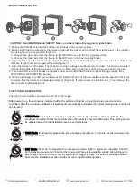 Предварительный просмотр 2 страницы Maxxima MEL-S20150W Installation Instructions