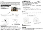 Preview for 1 page of Maxxima MRL-61800CNW User Manual