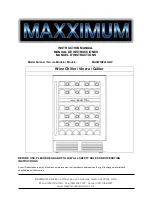 Preview for 1 page of Maxximum MAXWIDZ46GDP Instruction Manual