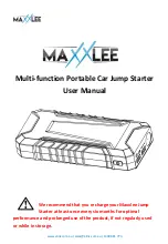 Maxxlee BCJS600L User Manual preview