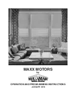 MaxxMar HWM-10 Operation And Programming Instructions preview