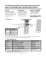 Preview for 5 page of MaxxMar HWM-10 Operation And Programming Instructions