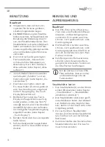 Preview for 10 page of MAXXMEE 01050 Operating Instructions Manual