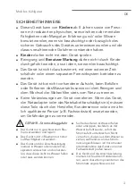 Preview for 3 page of MAXXMEE 03088 Operating Instructions Manual