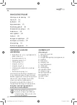 Preview for 24 page of MAXXMEE 03605 Operating Instructions Manual