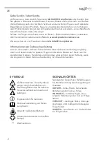 Preview for 2 page of MAXXMEE 04221 Instruction Manual