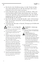 Preview for 4 page of MAXXMEE 04221 Instruction Manual