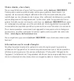 Preview for 41 page of MAXXMEE 04502 Operating Instructions Manual