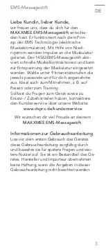 Preview for 3 page of MAXXMEE 06082 Instructions Manual