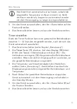 Preview for 11 page of MAXXMEE 09438 Operating Instructions Manual