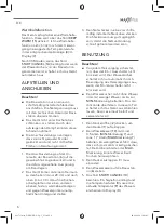 Preview for 6 page of MAXXMEE 09971 Manual