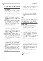 Preview for 22 page of MAXXMEE DE21 Operating Instructions Manual