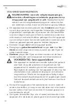 Preview for 42 page of MAXXMEE DE21 Operating Instructions Manual