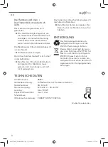 Preview for 10 page of MAXXMEE Dekokamin 08827 Operating Instructions Manual