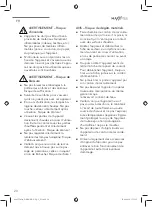 Preview for 22 page of MAXXMEE Dekokamin 08827 Operating Instructions Manual