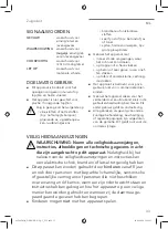 Предварительный просмотр 33 страницы MAXXMEE DZ006EHL090050V Operating Instructions Manual