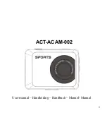 MAXXTER ACT-ACAM-002 User Manual preview