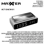 Preview for 1 page of MAXXTER ACT-DACW-01 User Manual