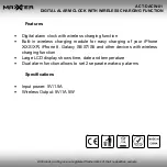 Preview for 2 page of MAXXTER ACT-DACW-01 User Manual