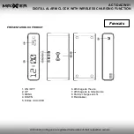 Предварительный просмотр 11 страницы MAXXTER ACT-DACW-01 User Manual