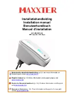 MAXXTER ACT-WNP-RP-002 Installation Manual preview