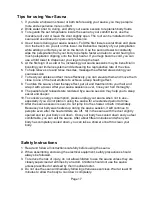 Preview for 18 page of Maxxus MX-J206-01 Instruction Manual