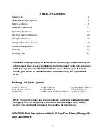 Preview for 2 page of Maxxus MX-K206-01 Instruction Manual