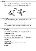 Preview for 10 page of Maxxus SpeedBike SX3 Installation & Operating Manual