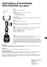 Preview for 4 page of Maxxus Standing PRO FIGHTER Assembly Instructions