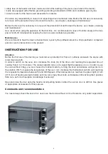 Preview for 5 page of May Way FP - 36 Instructions For Installation And Use Manual