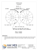Предварительный просмотр 2 страницы May Wes 00444 Installation
