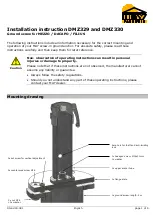 Предварительный просмотр 1 страницы MAY DMZ329 Installation Instruction