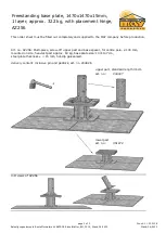 Preview for 14 page of MAY PARASOLS AZ256 Installation Instruction