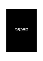 Preview for 36 page of MAYBAUM Lavas Operating Instructions Manual