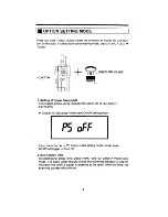 Preview for 14 page of Maycom AR-108 User'S Operation Manual