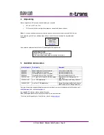 Preview for 5 page of Maycom N-Trans Pro User Manual