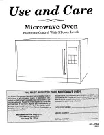 Preview for 1 page of maycor CR153 Use And Care Manual