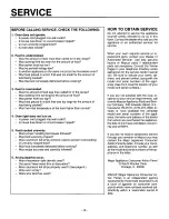 Preview for 15 page of maycor CR153 Use And Care Manual