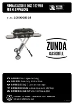 Mayer Barbecue 1000008614 Assembly Instructions Manual предпросмотр