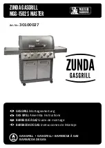 Mayer Barbecue 30100027 Assembly Instructions Manual preview