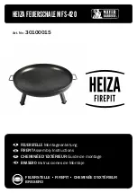 Предварительный просмотр 1 страницы Mayer Barbecue HEIZA MFS-420 Assembly Instructions Manual