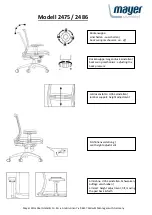 Предварительный просмотр 1 страницы Mayer 2475 Quick Start Manual